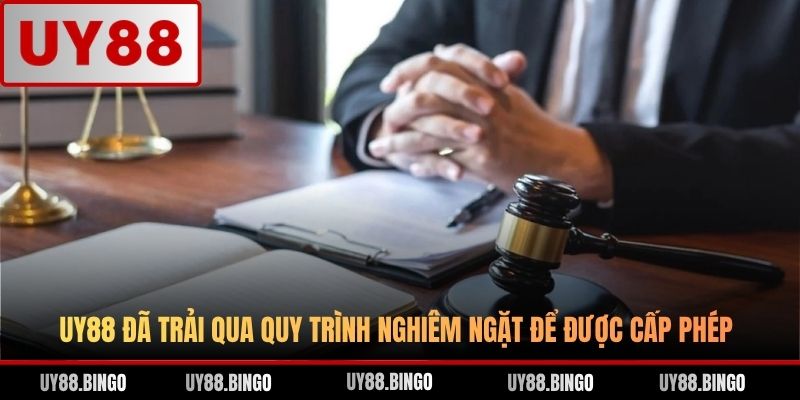 Giấy Phép Hoạt Động UY88 - Bảo Chứng Cho Top 1 Uy Tín