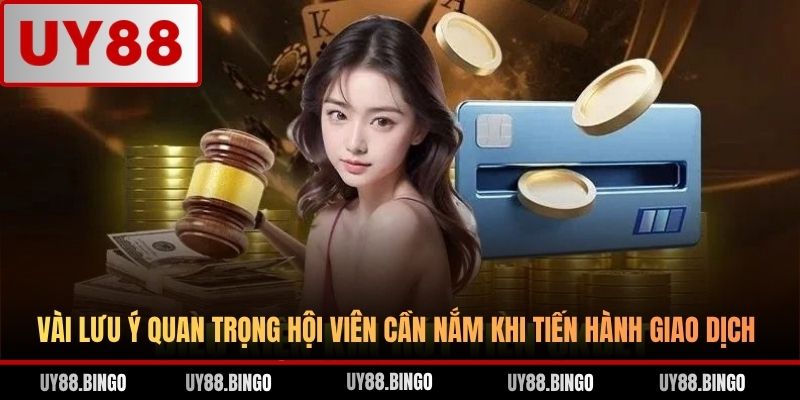 Rút Tiền UY88 - Chi Tiết 03 Bước Giao Dịch Nhanh Và Bảo Mật